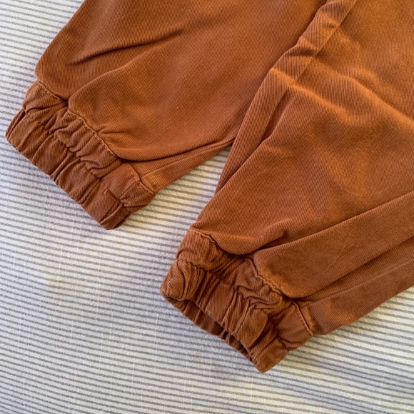 Zara joggers - burnt orange - Picture 4 of 4